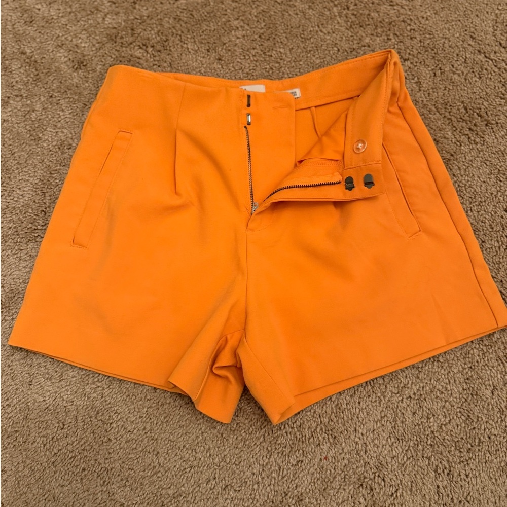 A New Day Bright Orange Shorts
